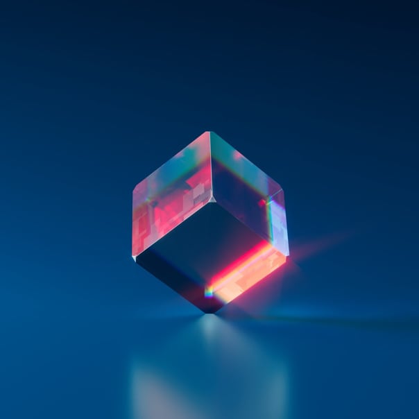 Translucent cube